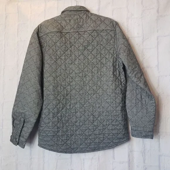 GEORGE Button Front Quilted Shirt Jacket Men's Small - Picture 8 of 8